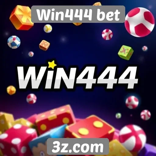 Variedade de jogos oferecidos na Win444 bet